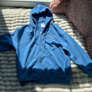 Après Ski Blue Hoodie